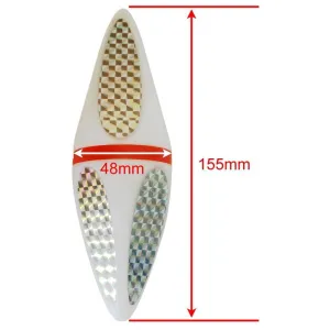8 Pcs Glitter Teaser Float Value Pack Fishing Tackle