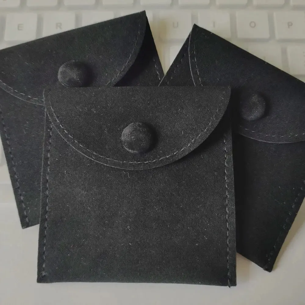 8 X 8CM Jewellery Pouch Packaging Bag Soft Velvet Gift Bracelet Necklace Earrings Rings Storage Custom Logo