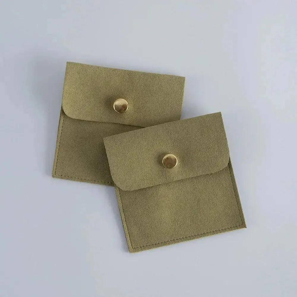 8 X 8CM Jewellery Pouch Packaging Bag Soft Velvet Gift Bracelet Necklace Earrings Rings Storage Custom Logo