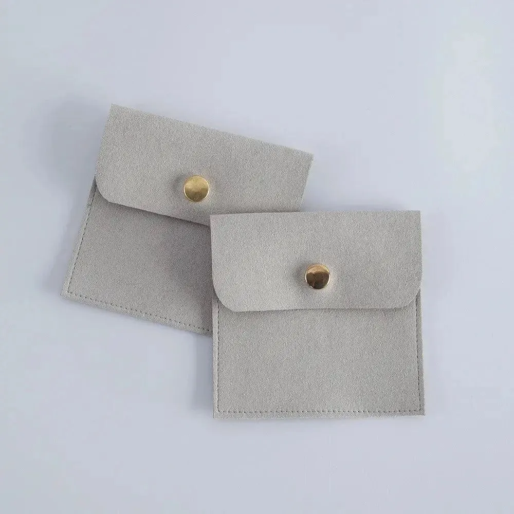8 X 8CM Jewellery Pouch Packaging Bag Soft Velvet Gift Bracelet Necklace Earrings Rings Storage Custom Logo