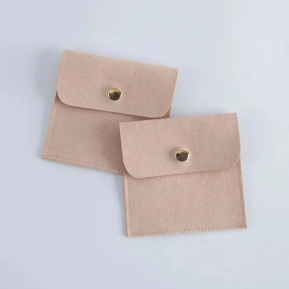 8 X 8CM Jewellery Pouch Packaging Bag Soft Velvet Gift Bracelet Necklace Earrings Rings Storage Custom Logo