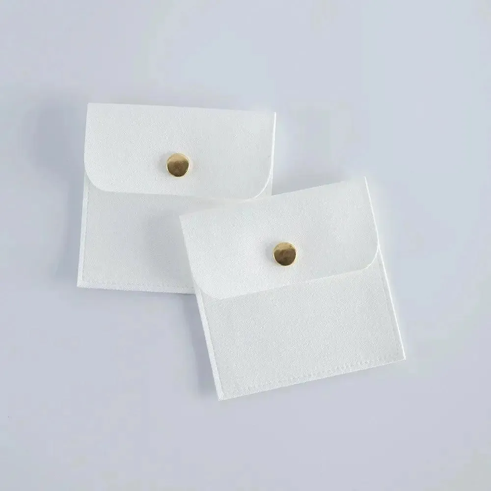 8 X 8CM Jewellery Pouch Packaging Bag Soft Velvet Gift Bracelet Necklace Earrings Rings Storage Custom Logo