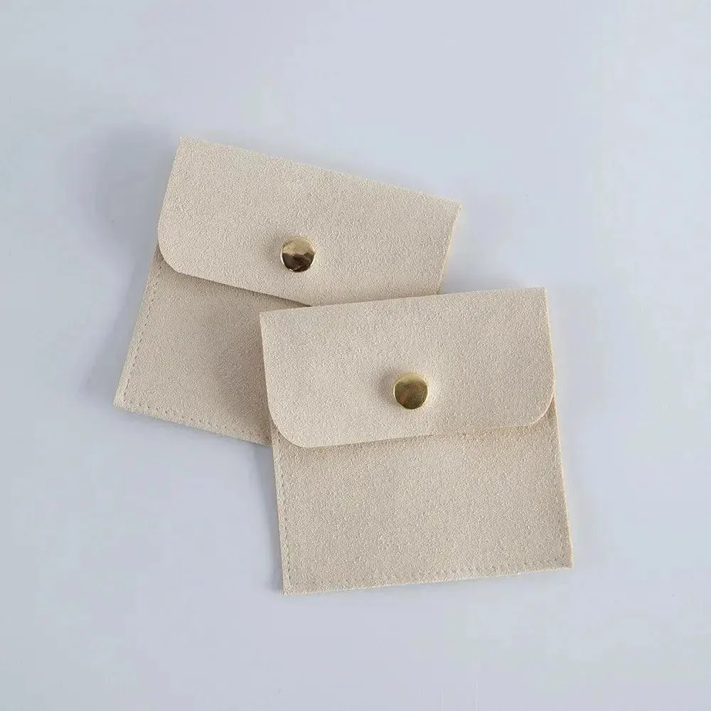 8 X 8CM Jewellery Pouch Packaging Bag Soft Velvet Gift Bracelet Necklace Earrings Rings Storage Custom Logo
