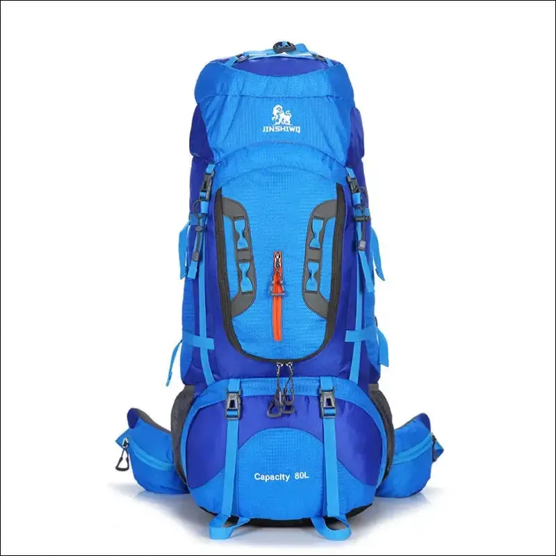 80l superlight aluminum alloy hiking backpack: waterproof outdoor camping travel bag