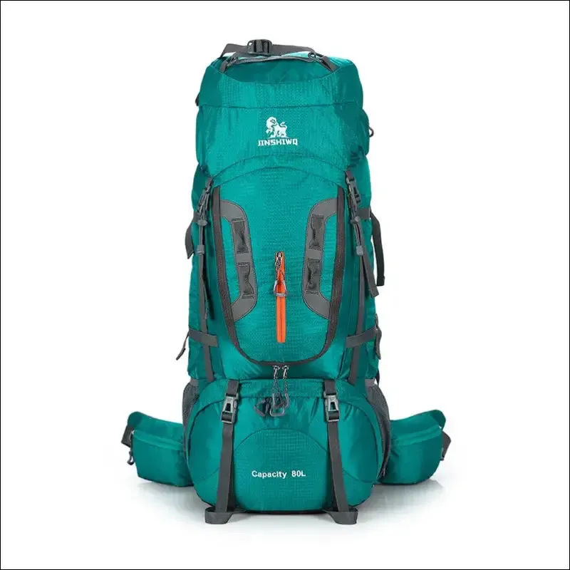 80l superlight aluminum alloy hiking backpack: waterproof outdoor camping travel bag
