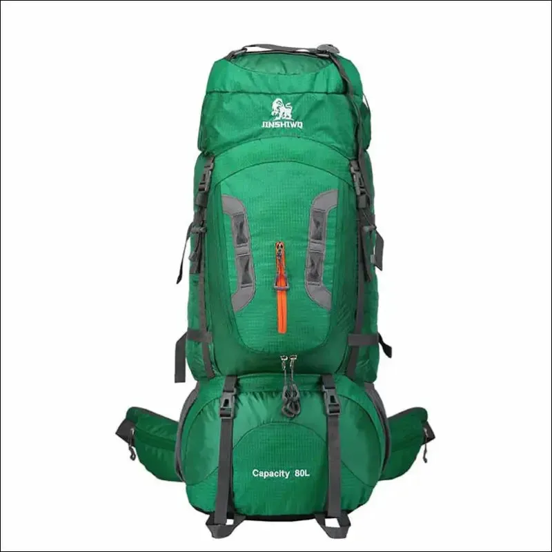 80l superlight aluminum alloy hiking backpack: waterproof outdoor camping travel bag