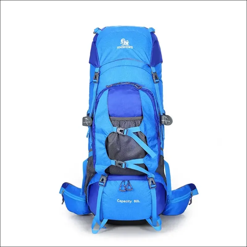 80l superlight aluminum alloy hiking backpack: waterproof outdoor camping travel bag