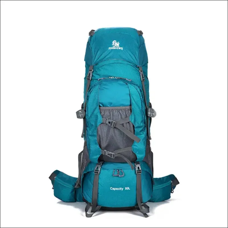 80l superlight aluminum alloy hiking backpack: waterproof outdoor camping travel bag