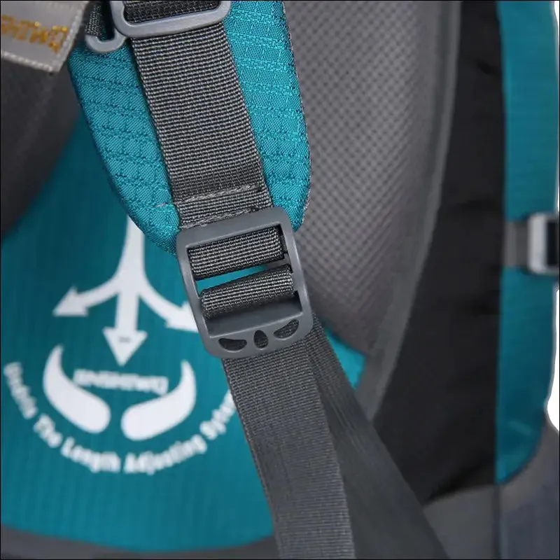 80l superlight aluminum alloy hiking backpack: waterproof outdoor camping travel bag