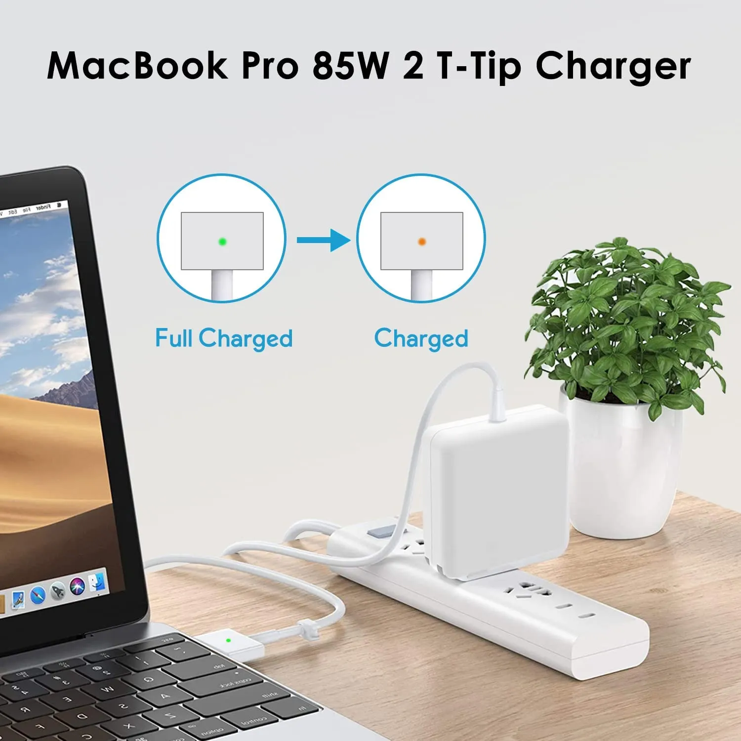 85W Charger Adapter for Mac PRO 13 15 inch Air 11 13inch