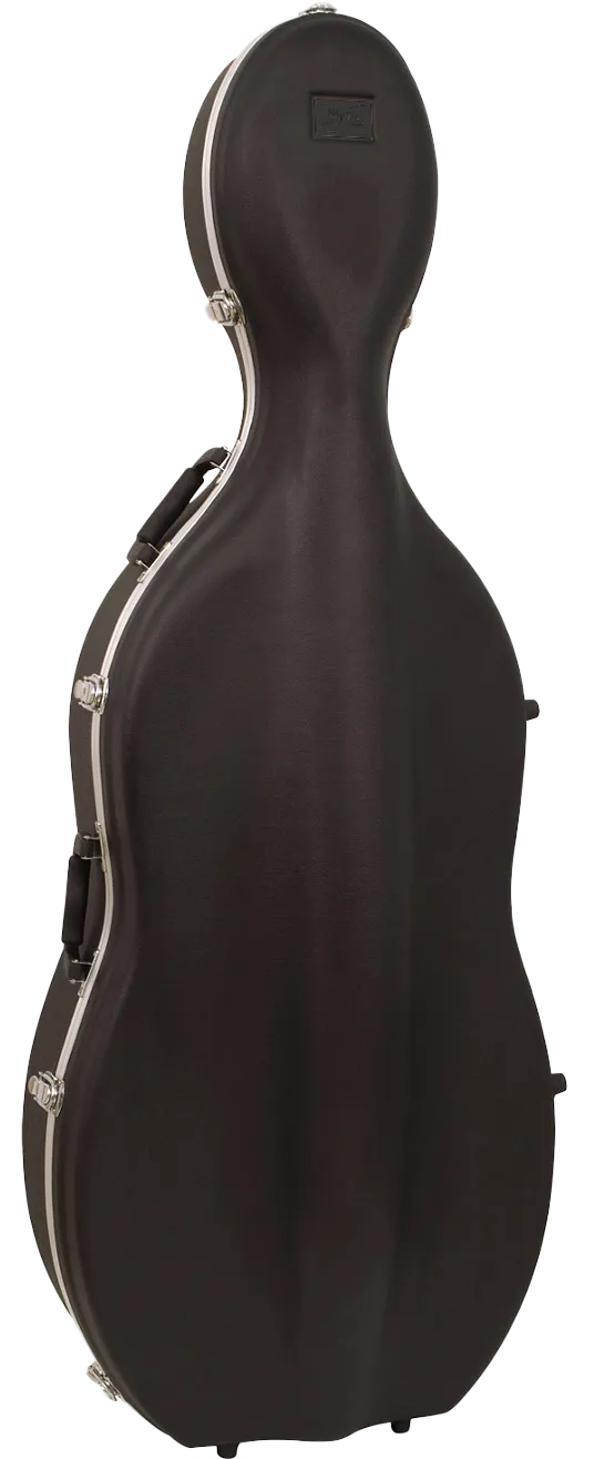 ABS Cello Case with Wheels 3/4-4/4 - Black