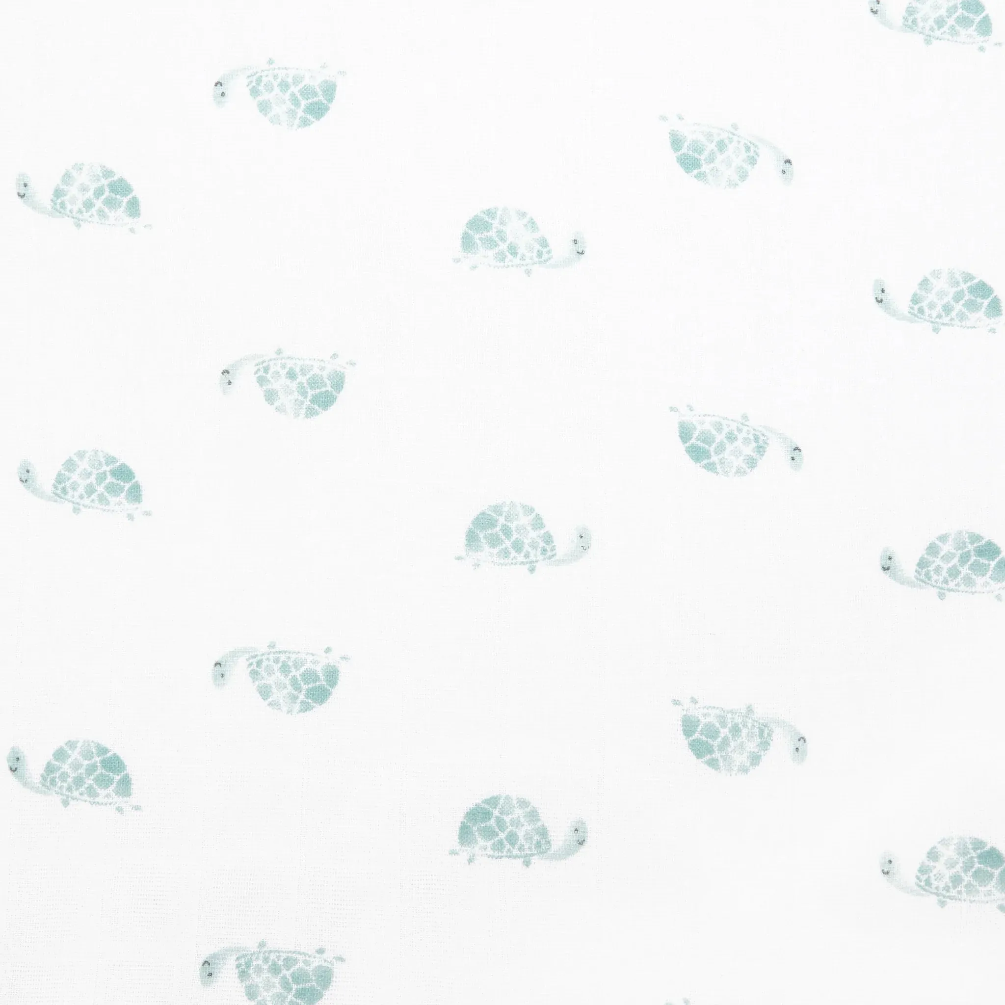 Aden Anais Organic Swaddle - Animal Kingdom - Green Turtle