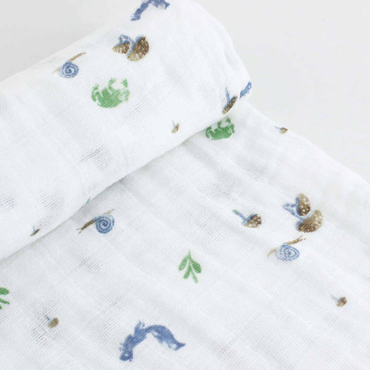 Aden Anais Organic Swaddle - Outdoors - Magical Garden