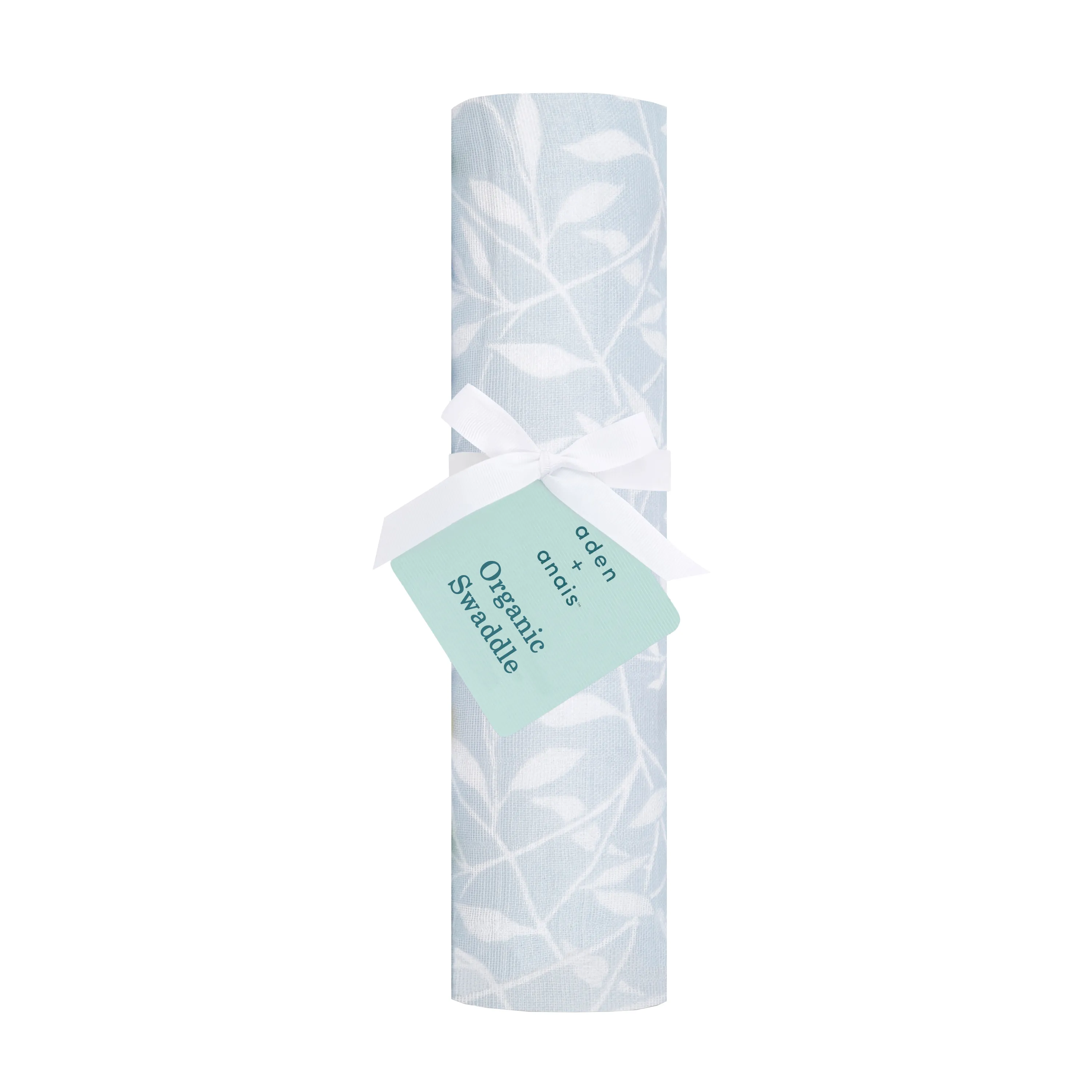 Aden Anais Organic Swaddles - Outdoors - Blue Floral