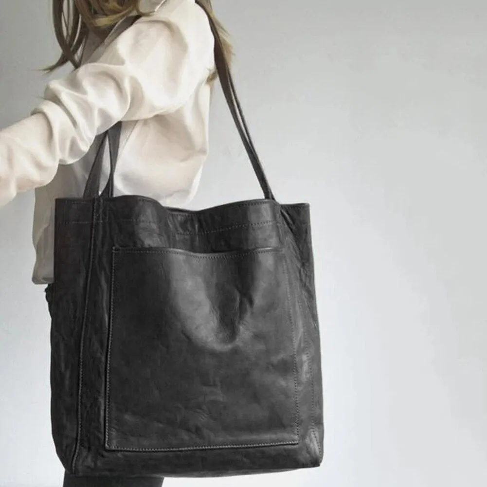 Adler | Large Faux Leather Handbag