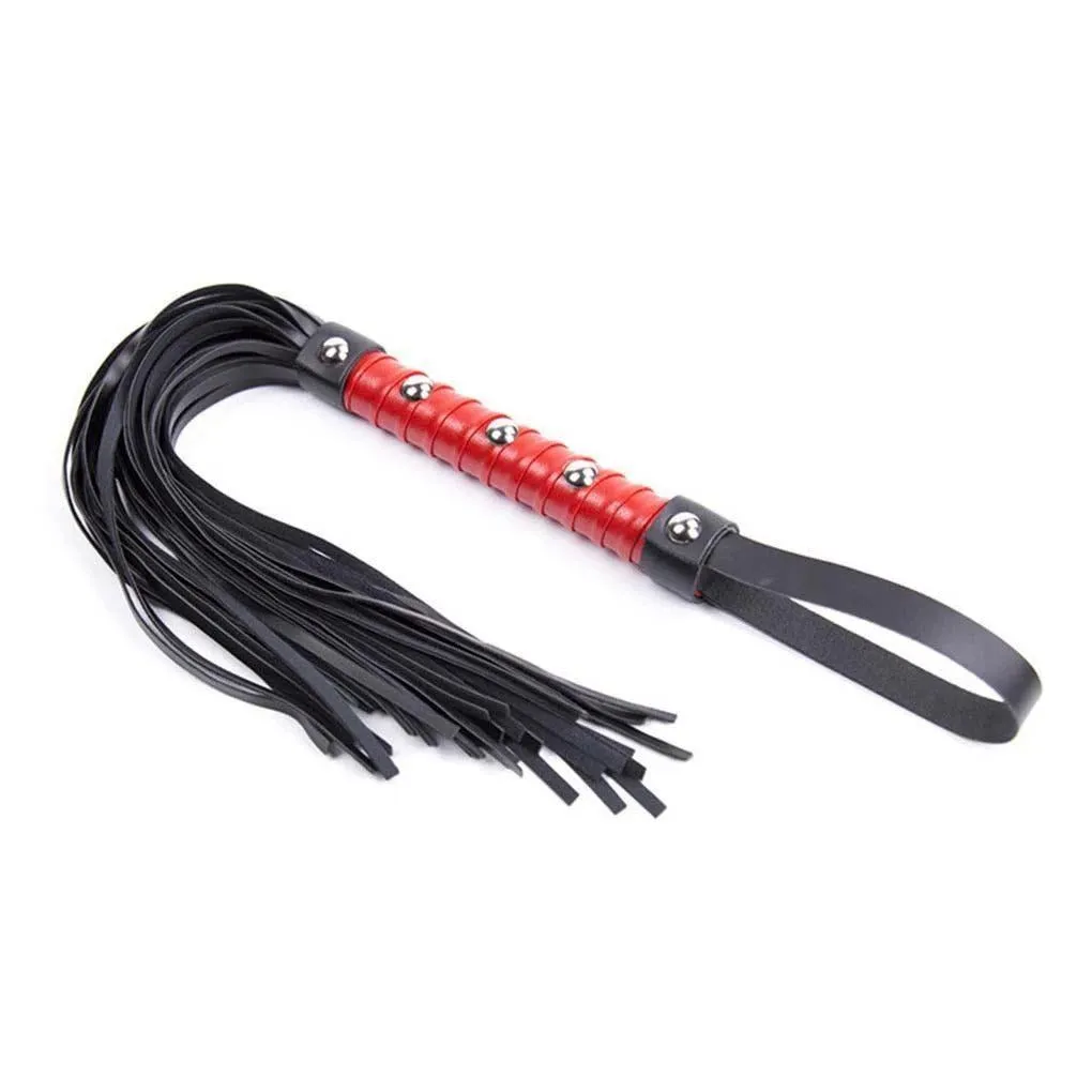 Adult Sexy Flirting PU Leather BDSM Whip Lash