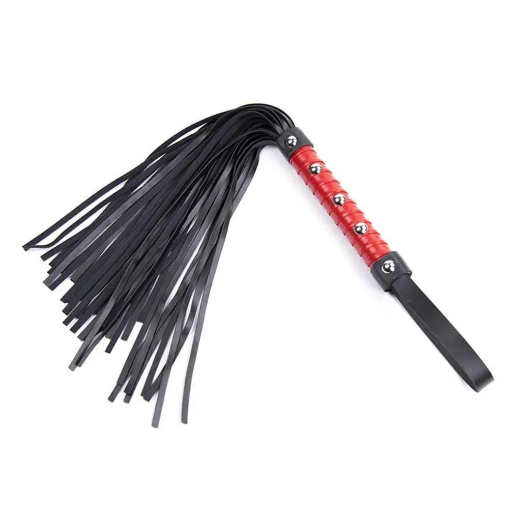 Adult Sexy Flirting PU Leather BDSM Whip Lash