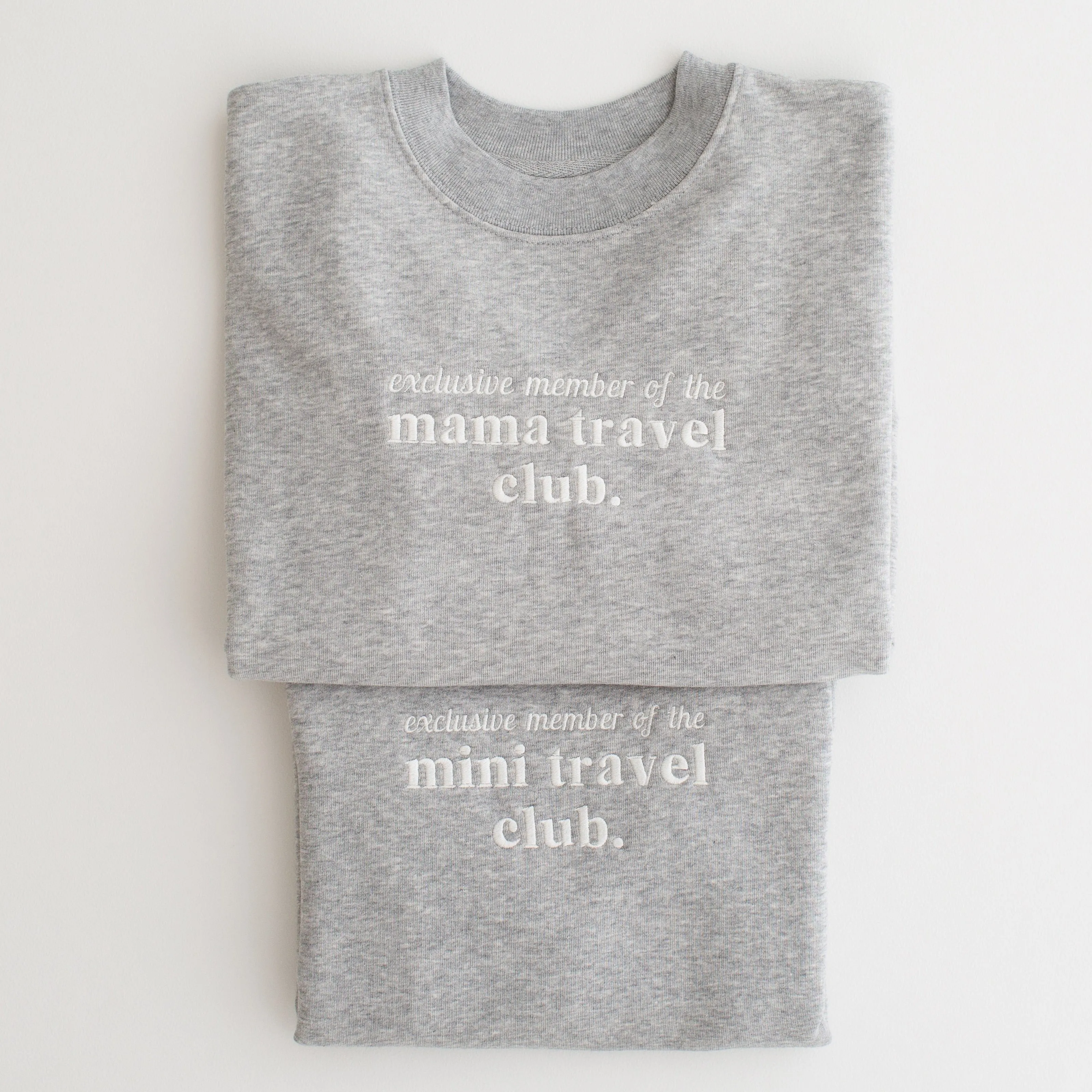 Adult Travel Club Signature Sweatshirt - Embroidered