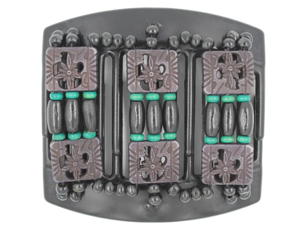 African Butterfly Thick Hair Comb - Tripla Black 19