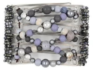 African Butterfly Wire Hair Clip - 7 Tong 429