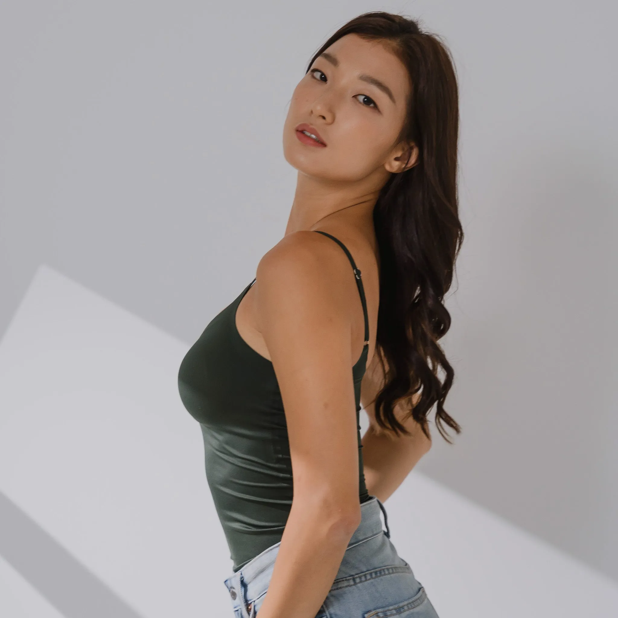 air-ee Seamless Push Up 2-in-1 Bra Top (Signature Edition) - Jewel Emerald (Limited Edition)