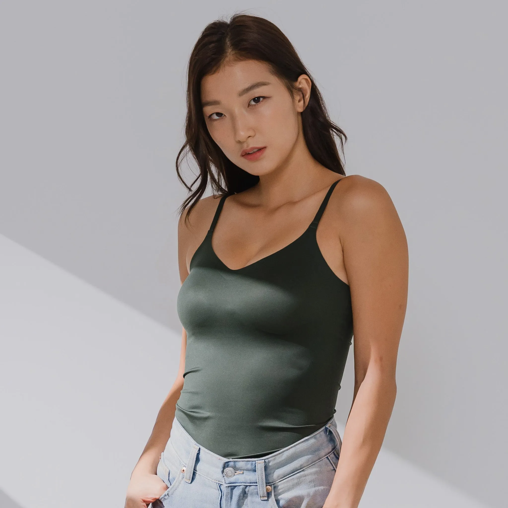 air-ee Seamless Push Up 2-in-1 Bra Top (Signature Edition) - Jewel Emerald (Limited Edition)