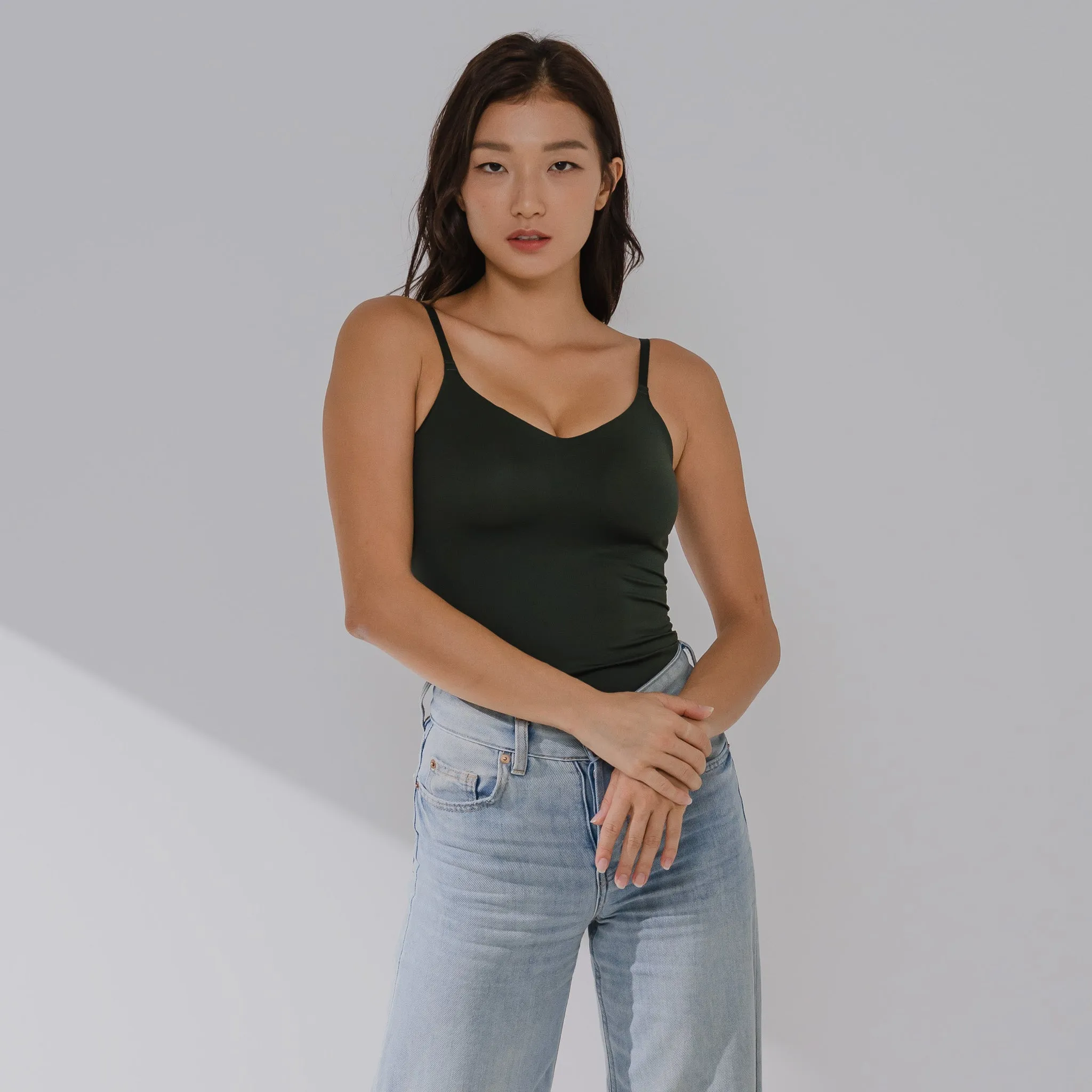 air-ee Seamless Push Up 2-in-1 Bra Top (Signature Edition) - Jewel Emerald (Limited Edition)
