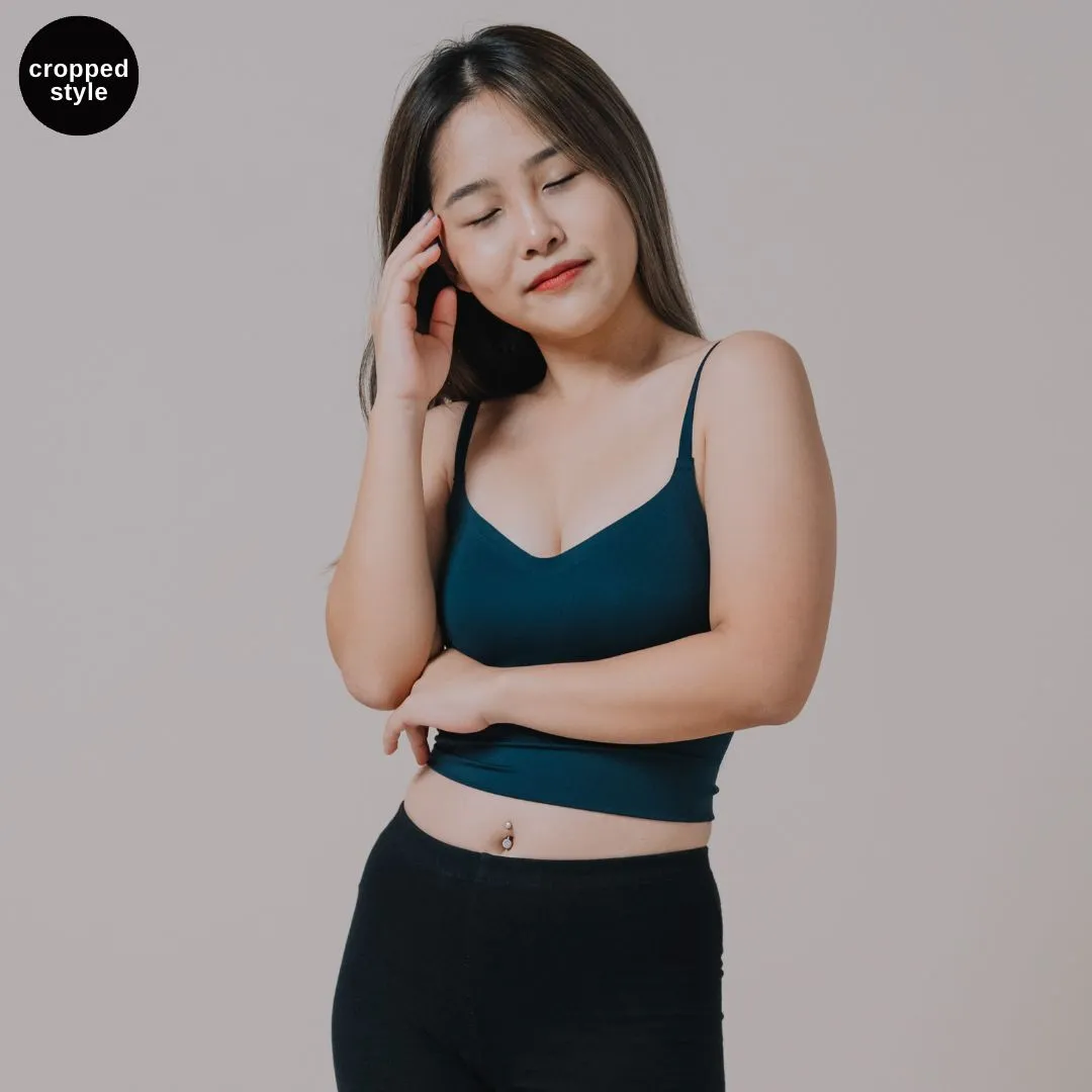 air-ee Seamless Push Up 2-in-1 Bra Top (Signature Edition) - Jewel Sapphire (Limited Edition)