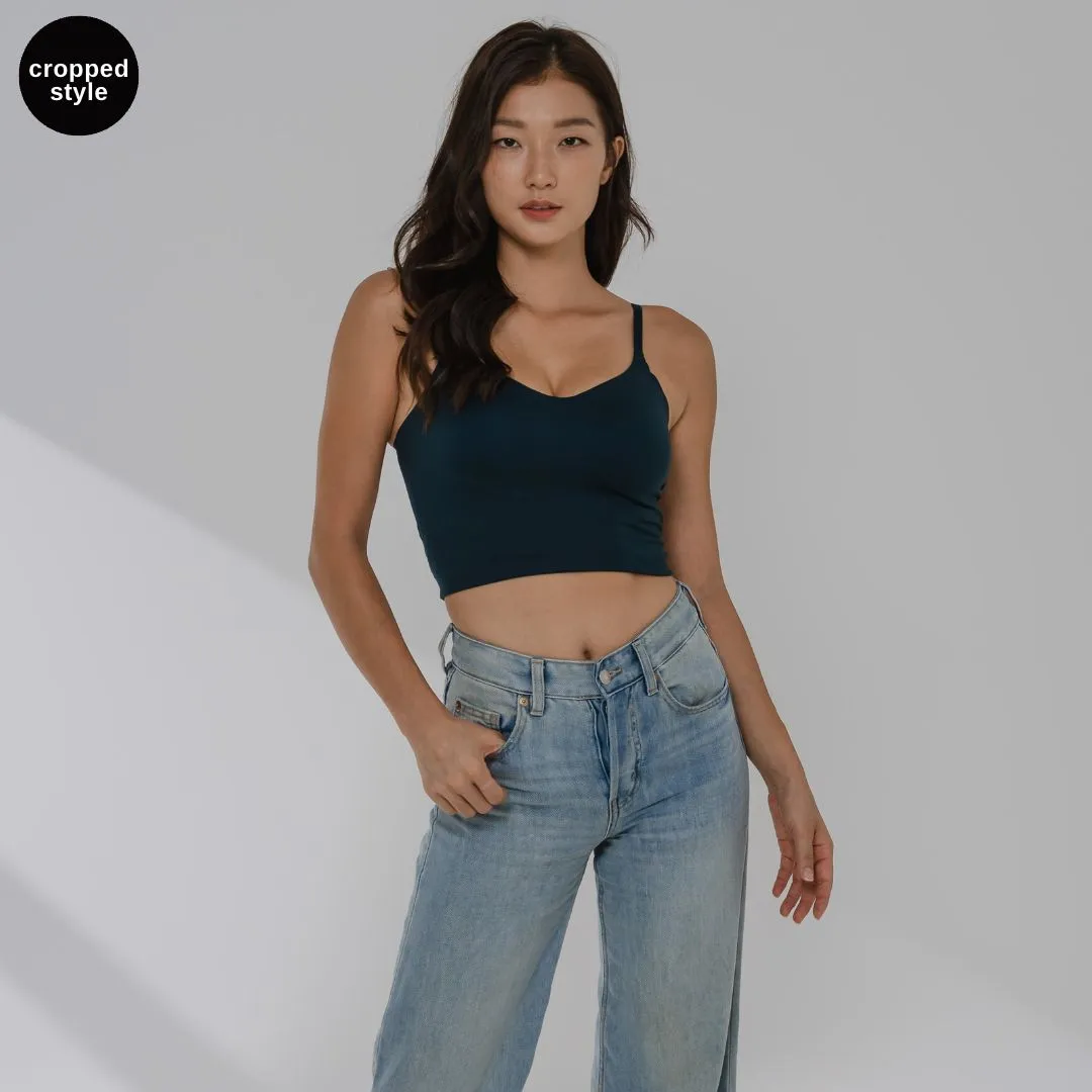 air-ee Seamless Push Up 2-in-1 Bra Top (Signature Edition) - Jewel Sapphire (Limited Edition)