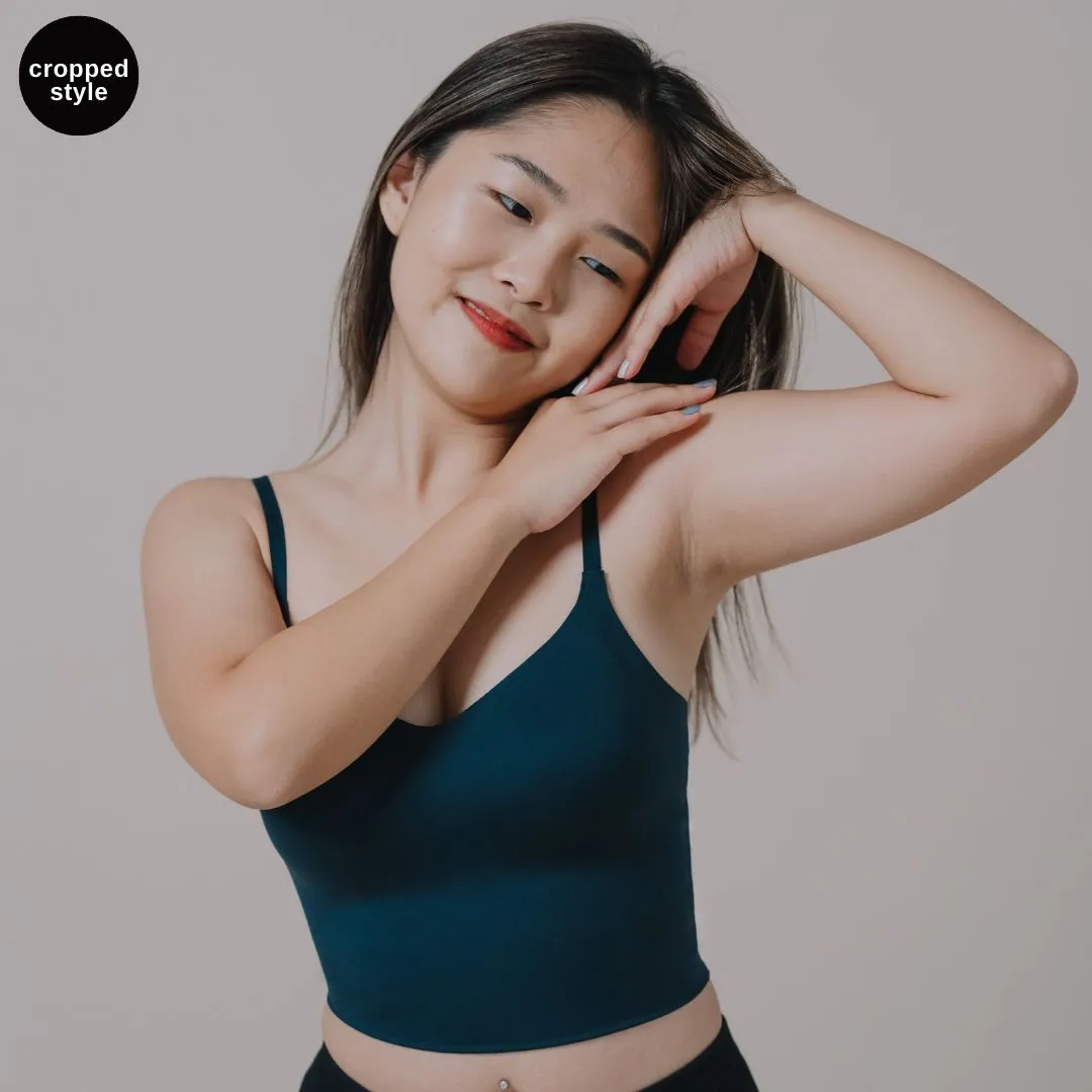 air-ee Seamless Push Up 2-in-1 Bra Top (Signature Edition) - Jewel Sapphire (Limited Edition)