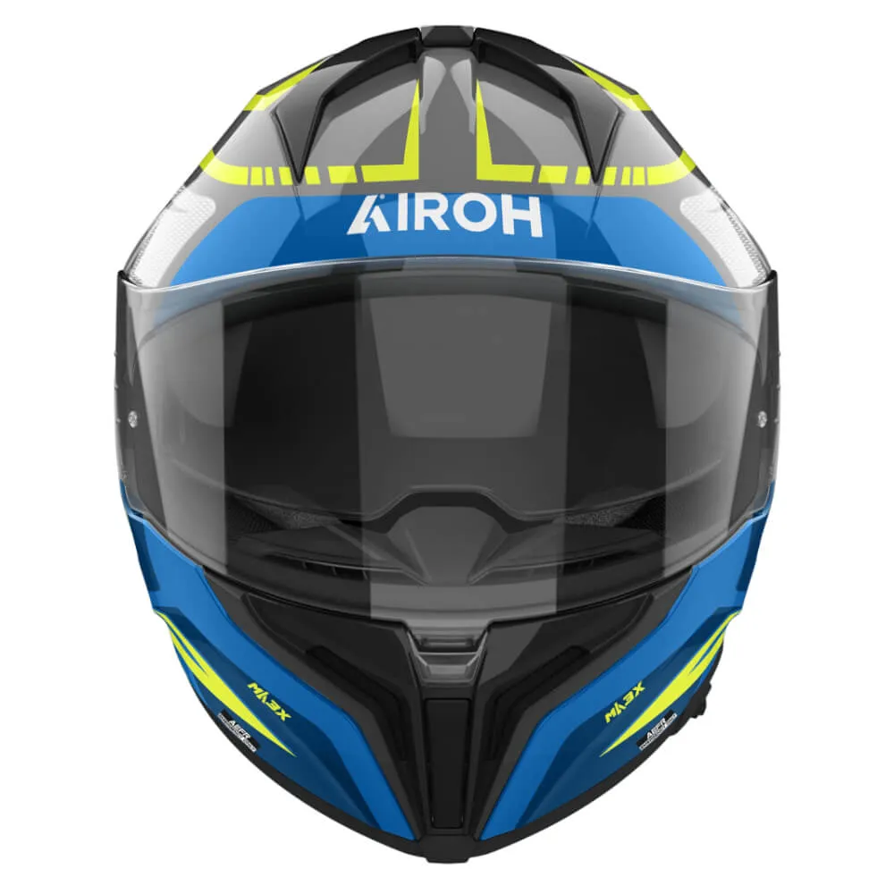 Airoh Matryx Helmet Rider Blue Gloss