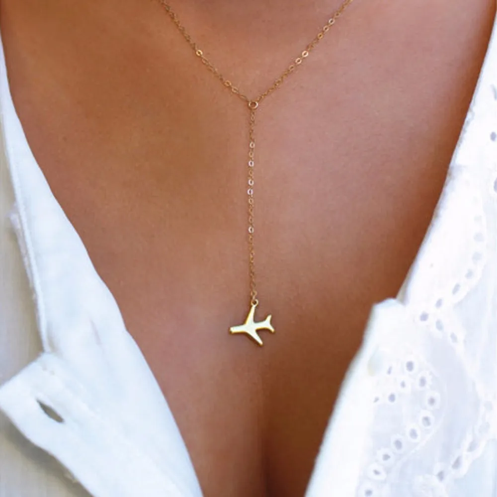 Airplane Necklace