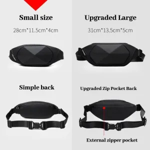 ALBERS™ Black Knight Motorcycle Chest Bag