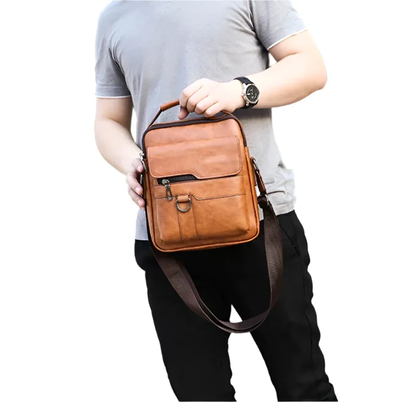 Alessandro – Luxable Vintage Leather Bag for Men