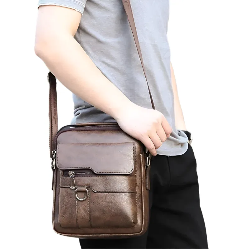 Alessandro – Luxable Vintage Leather Bag for Men