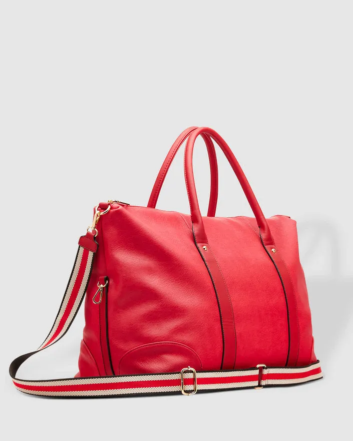 Alexis Stripe Strap Travel Bag