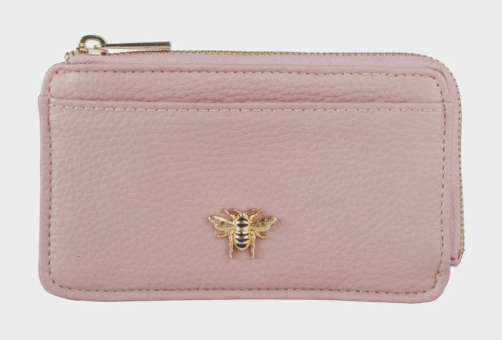 Alice Wheeler Bath Coin/Card Purse Pink