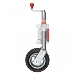 Alko Premium 10" Swing Up Jockey Wheel with Swivel Clamp