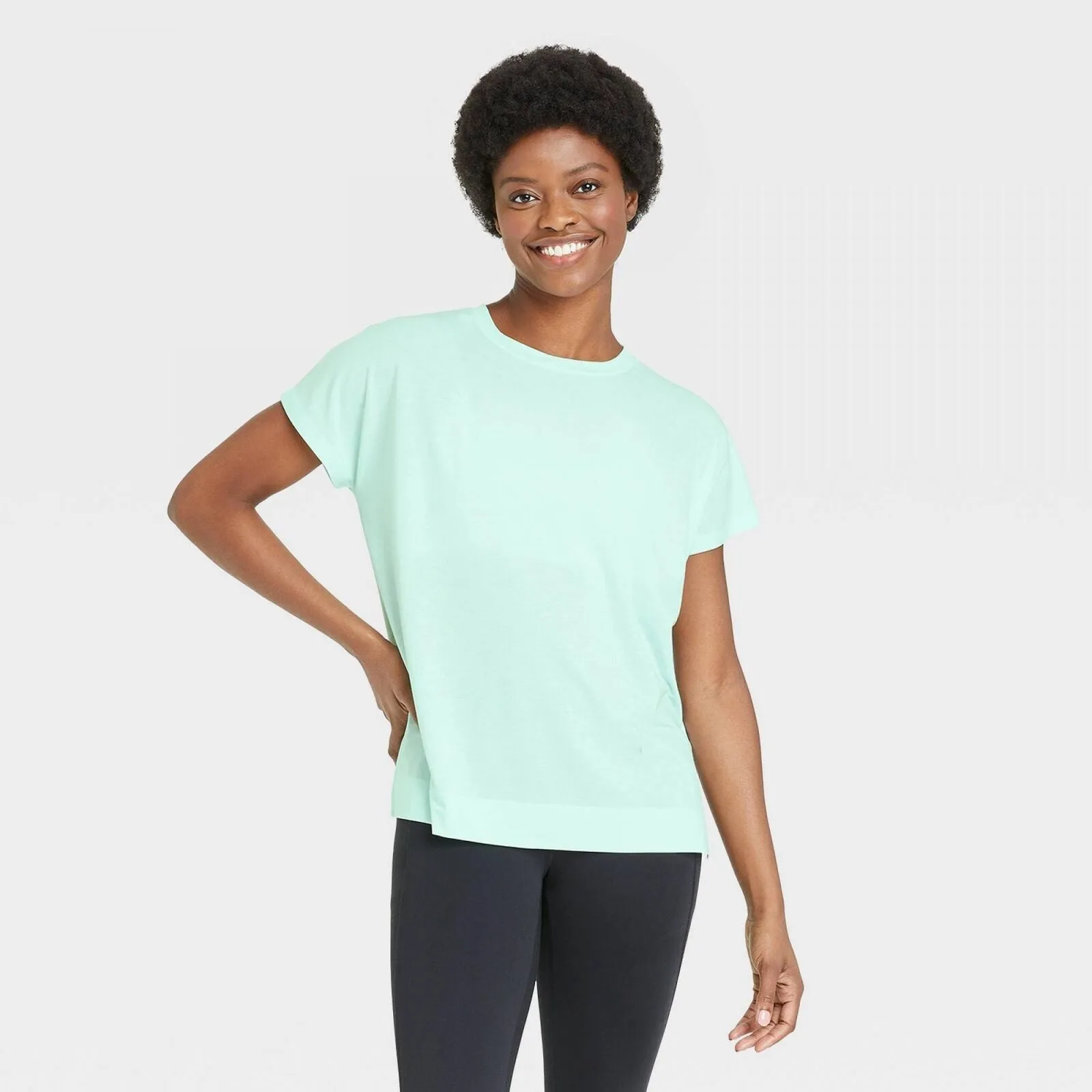 All In Motion Women's Active Short Sleeve Top
