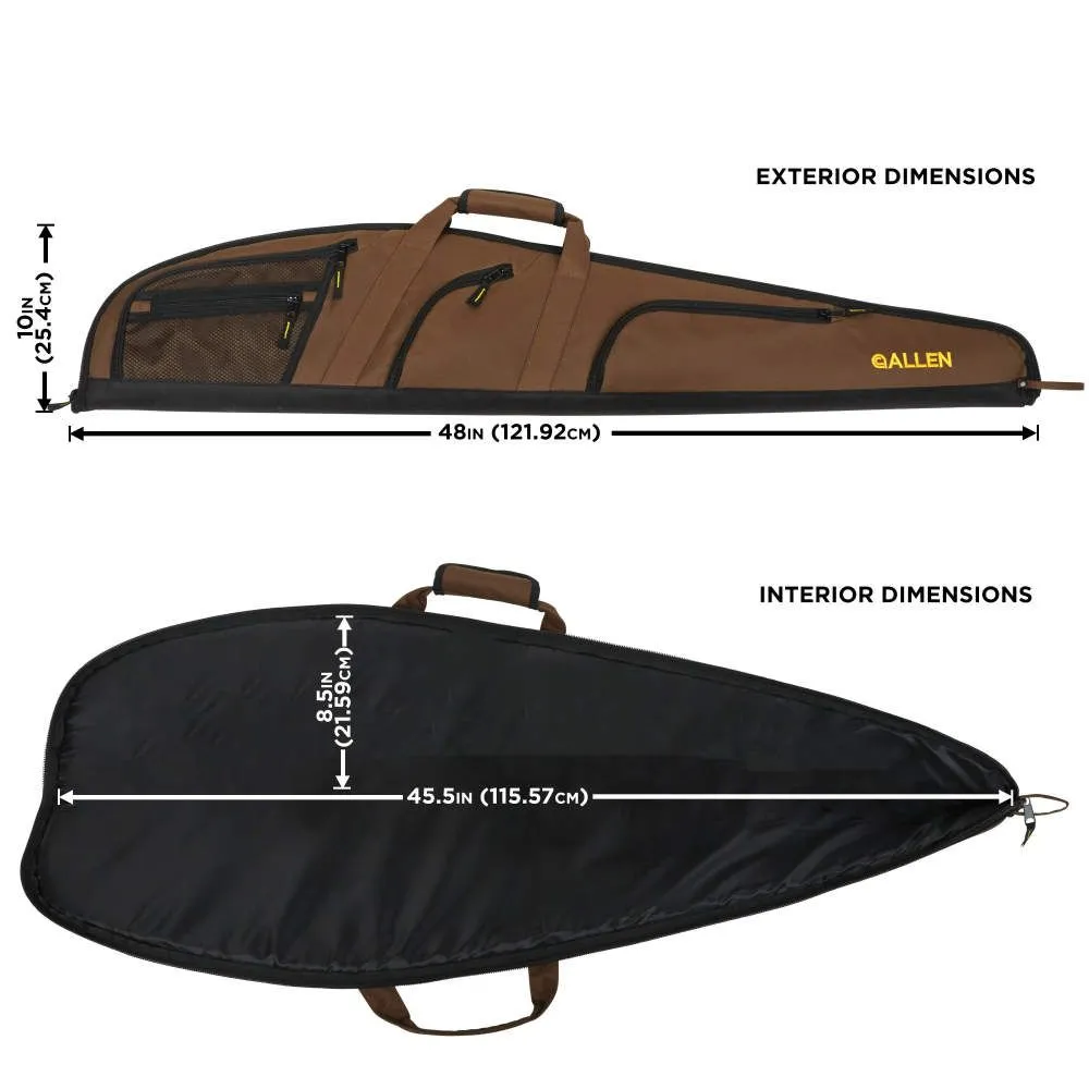 Allen Daytona Shotgun and Rifle Case - 46-Inch Soft Gun Bag - Mocha