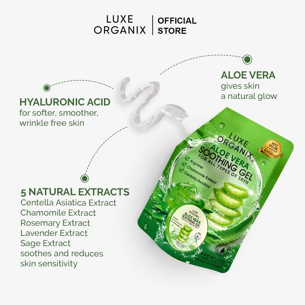 Aloe Vera Soothing Gel 99.85% Travel Size