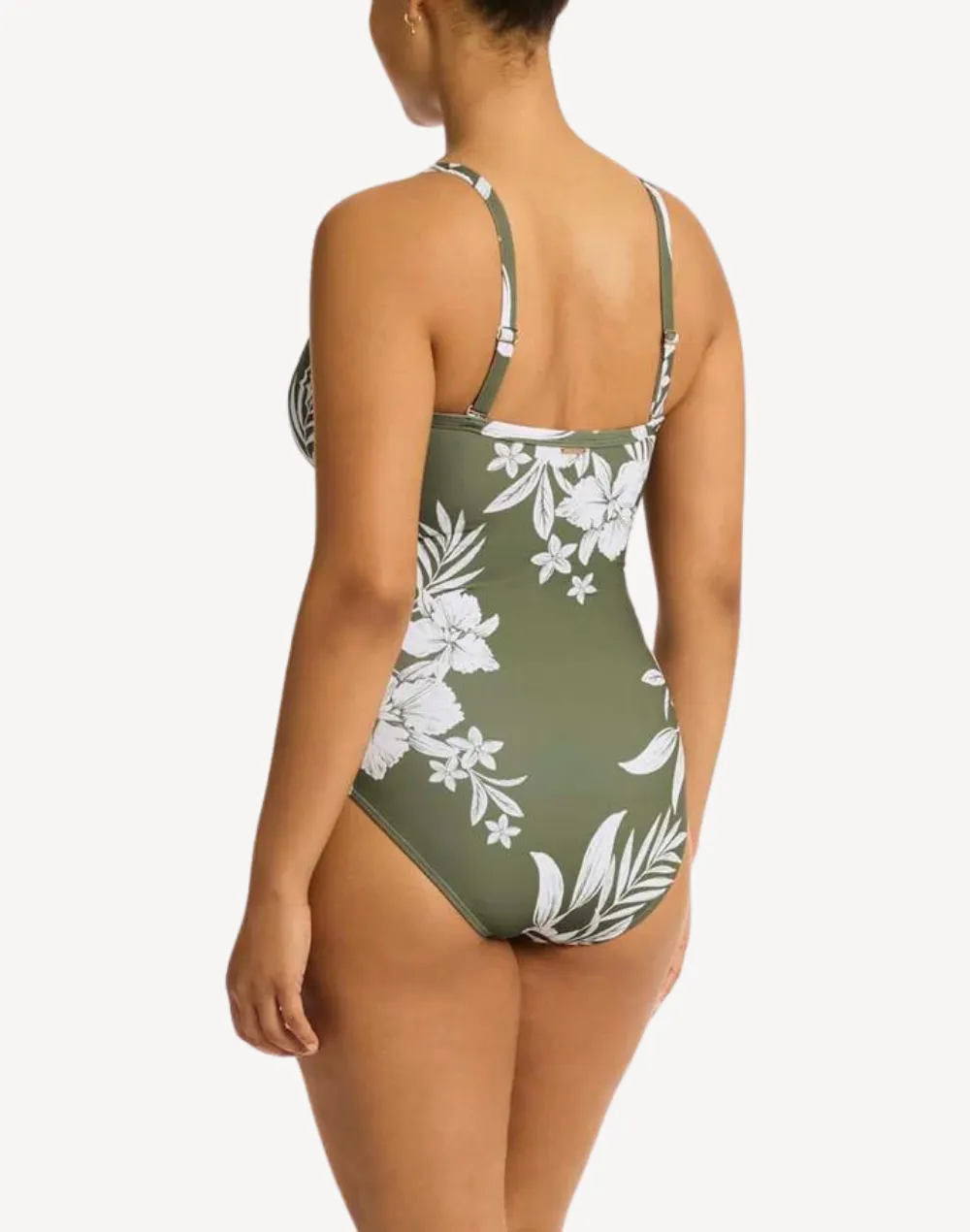 Aloha Tie Front DD/E One Piece