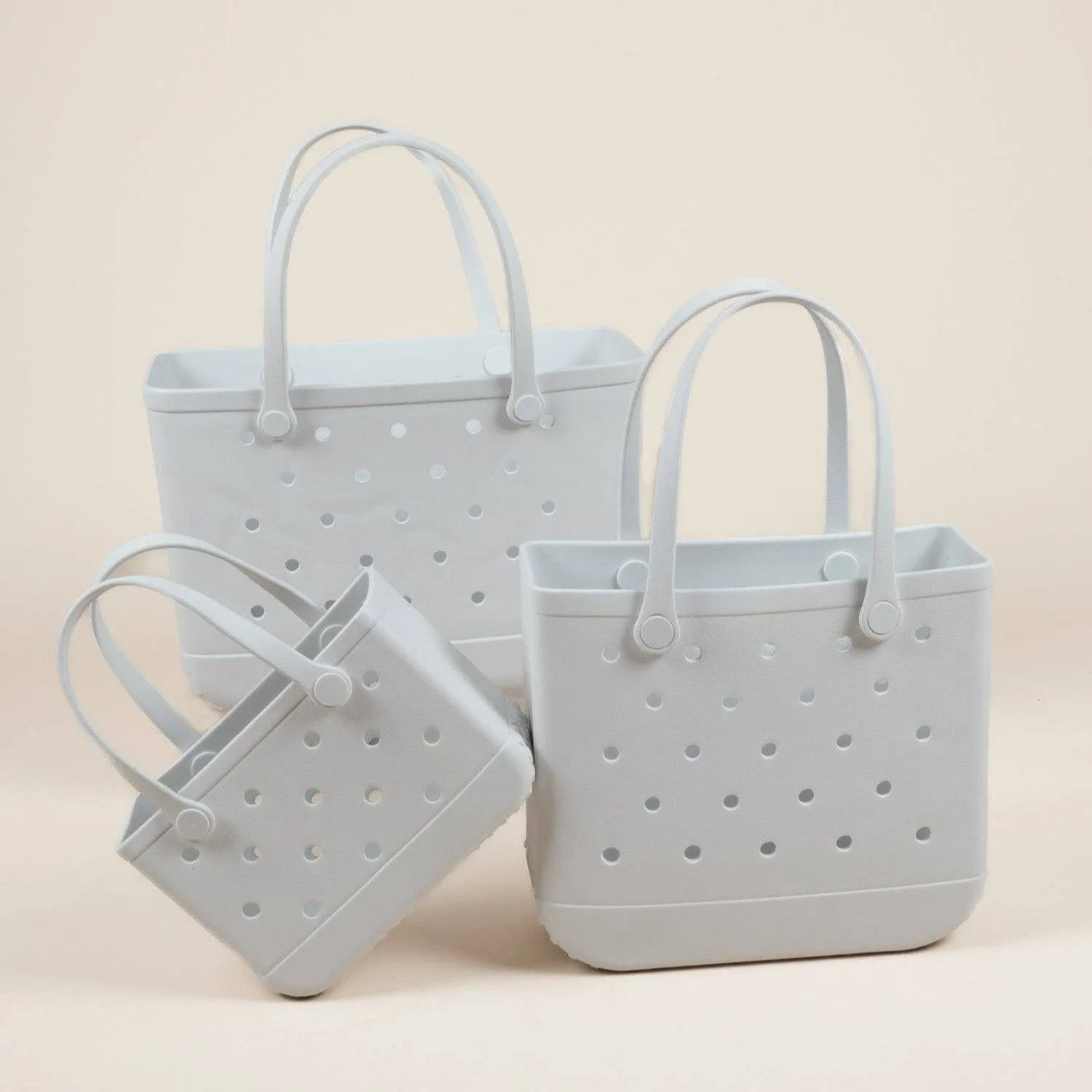 Aloha Vegan Tote Bag | Medium | White