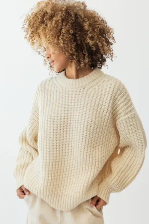 Alpaca Rib Sweater