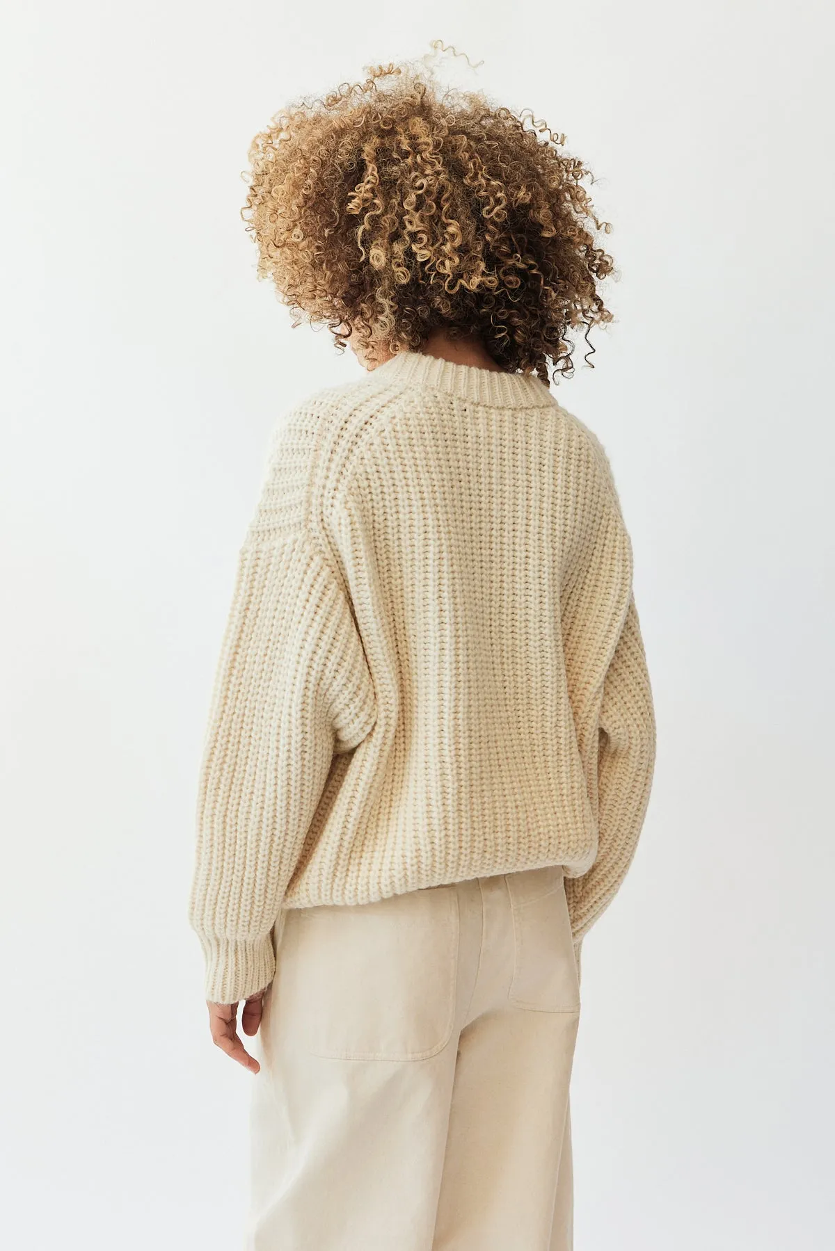 Alpaca Rib Sweater