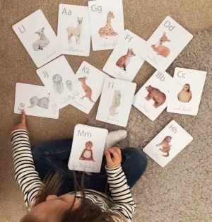 Alphabet Animal Flashcards