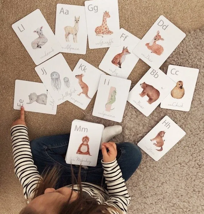 Alphabet Animal Flashcards