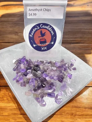 Amethyst Gemstone Chips