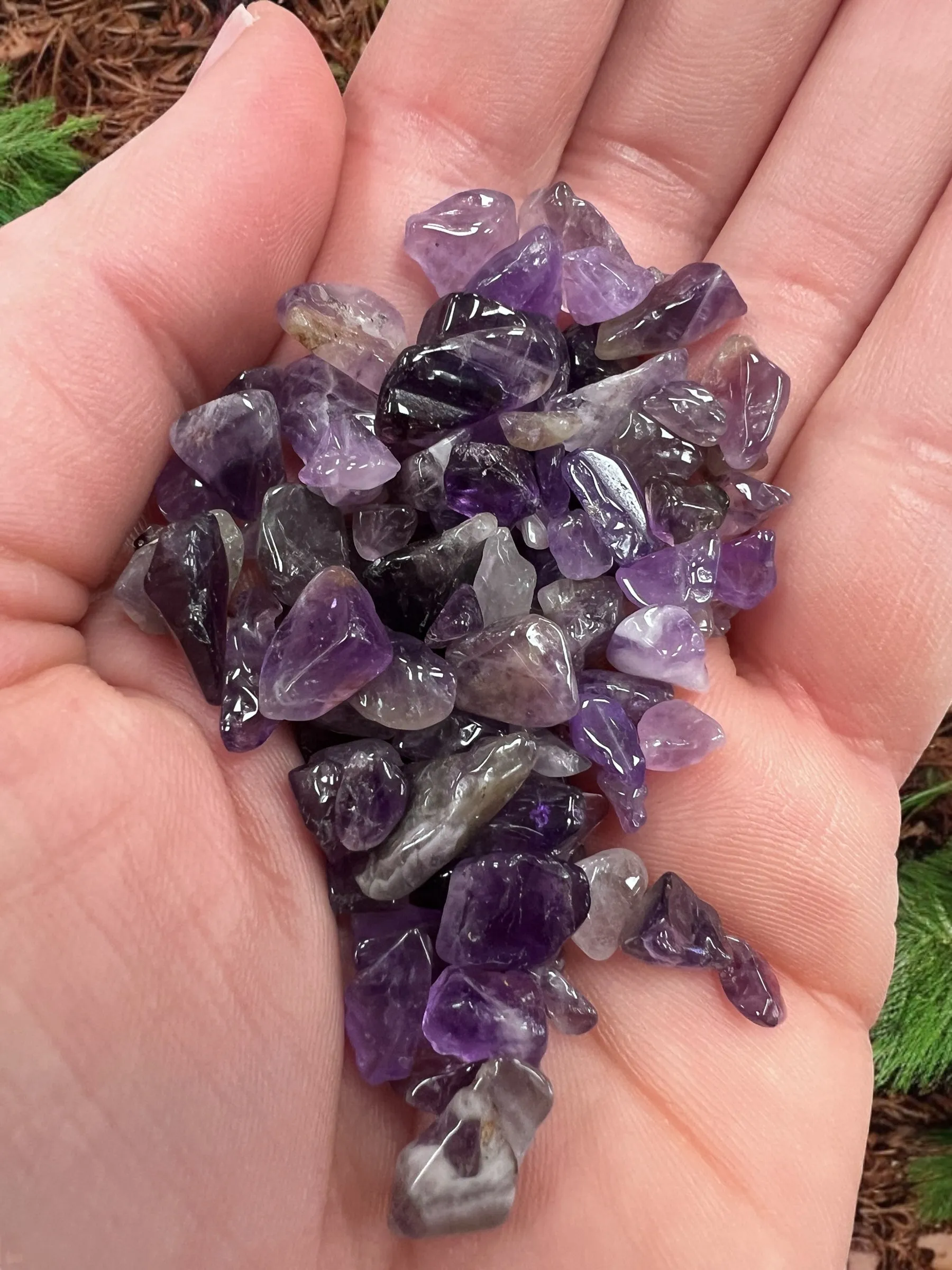 Amethyst Gemstone Chips
