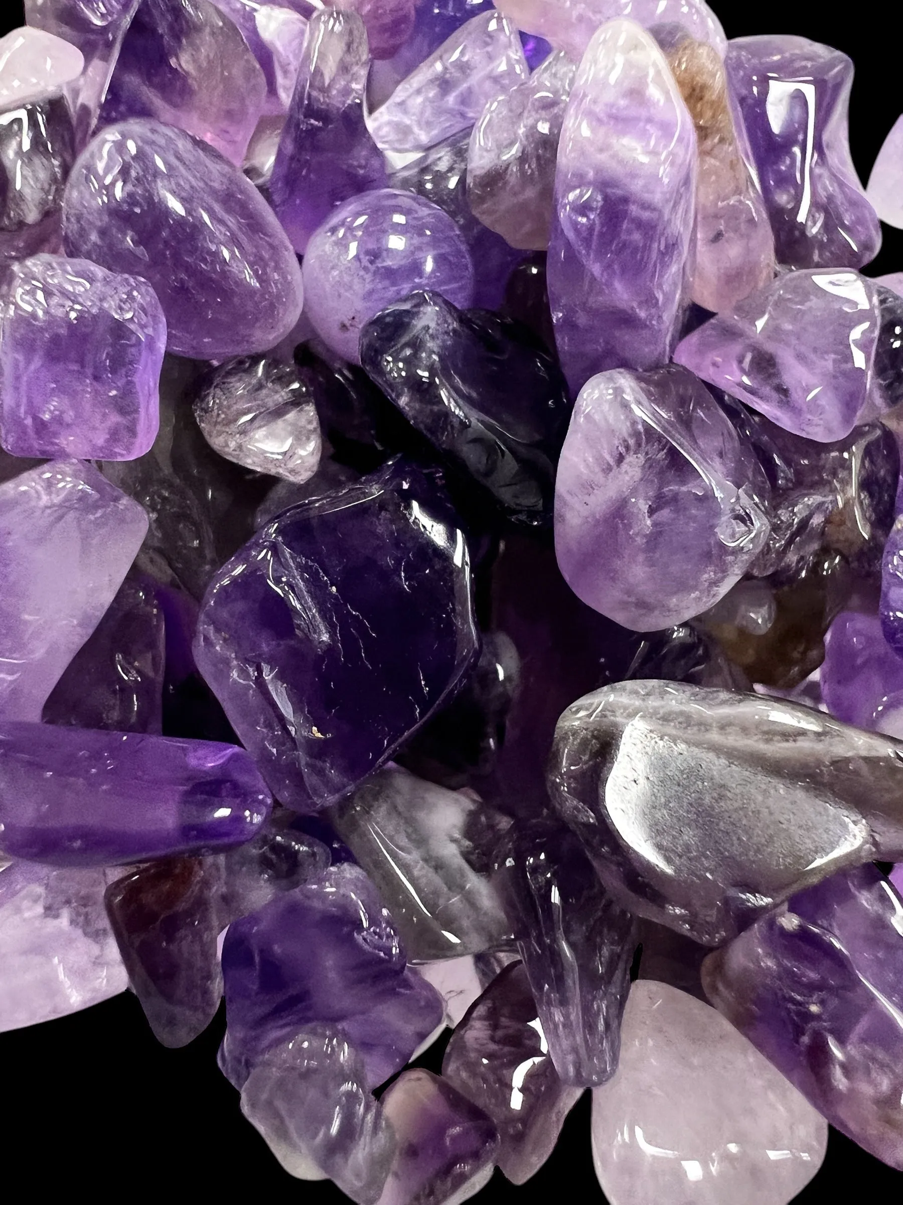 Amethyst Gemstone Chips